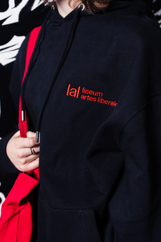 Lalowa bluza z czerwonym logo